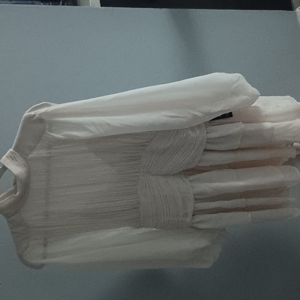 Express Tiered Pleated Ruffle Mini Dress